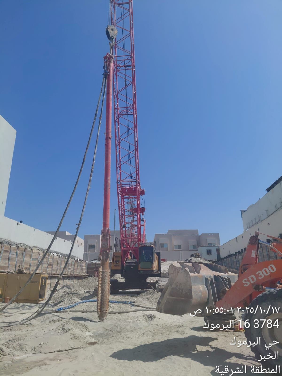 معدات تنفيذ الخوازيق من أرشيف هامات